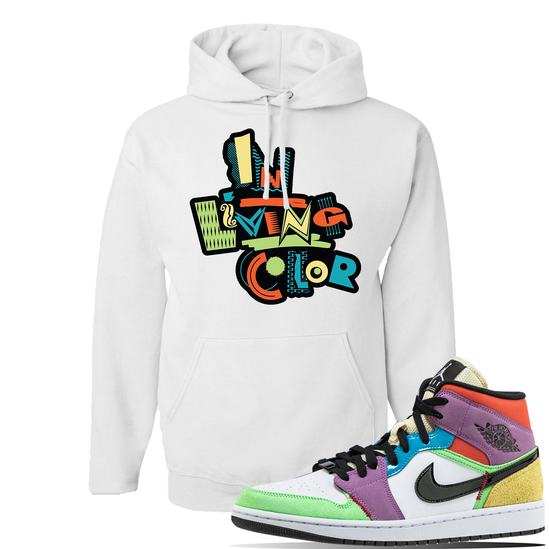 jordan multicolor sweatshirt