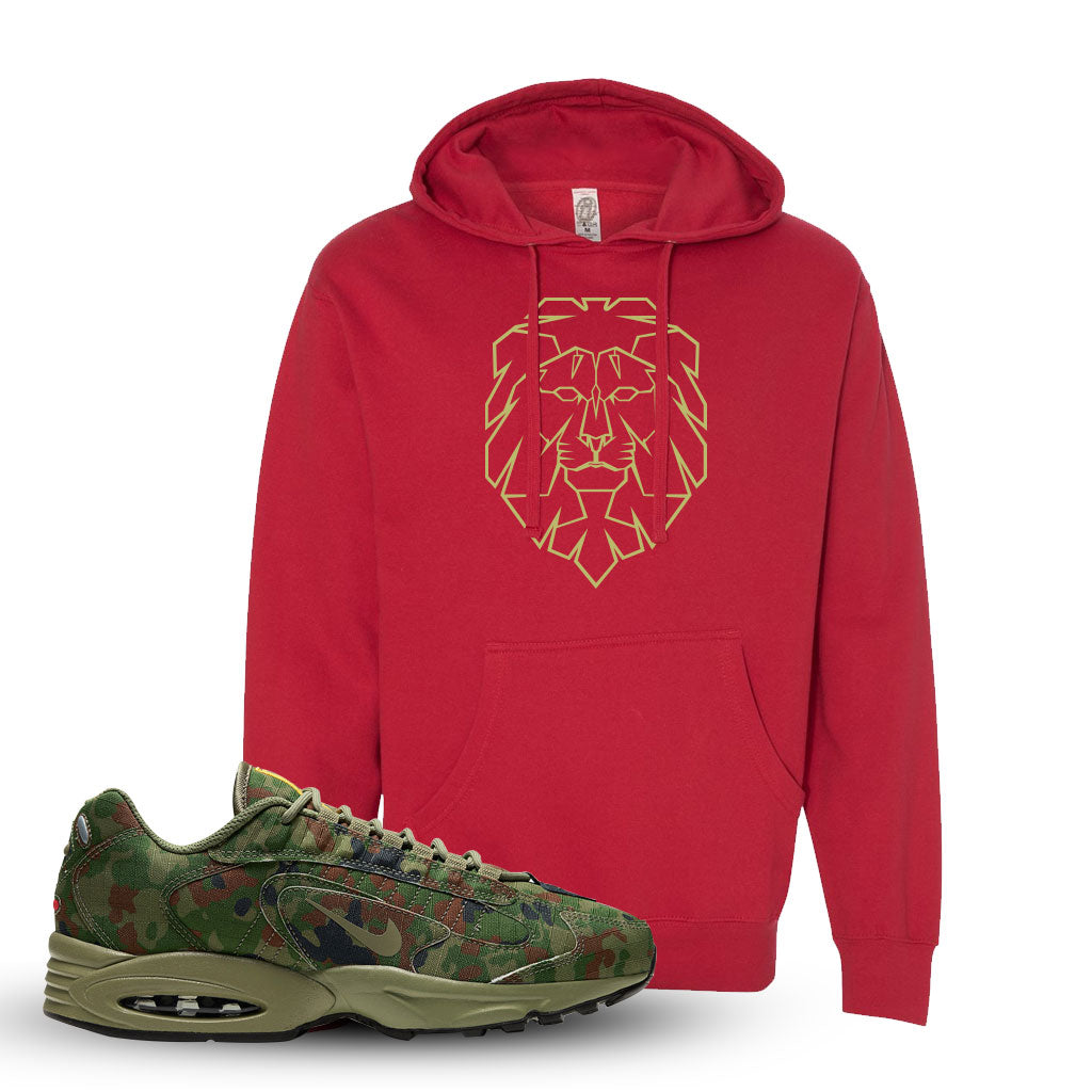 red nike air max hoodie