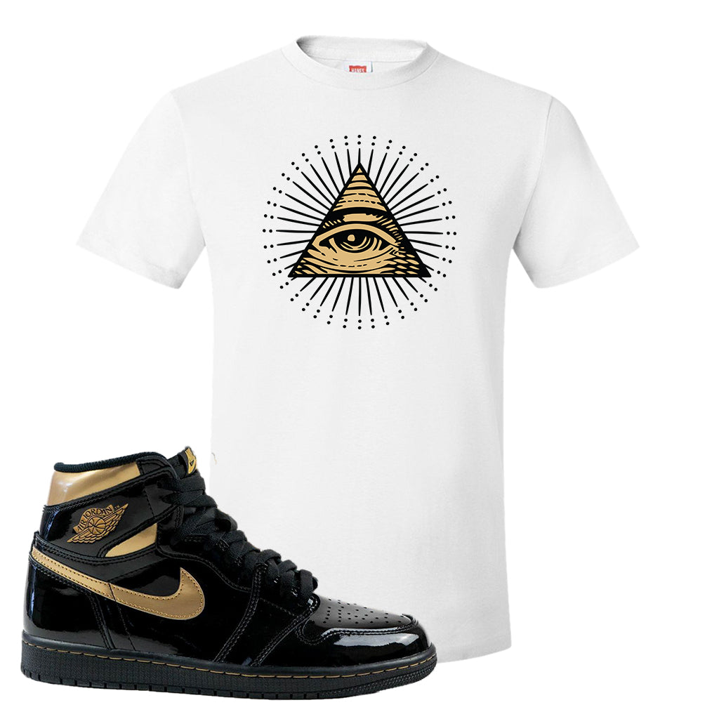 black and gold air jordan shirt