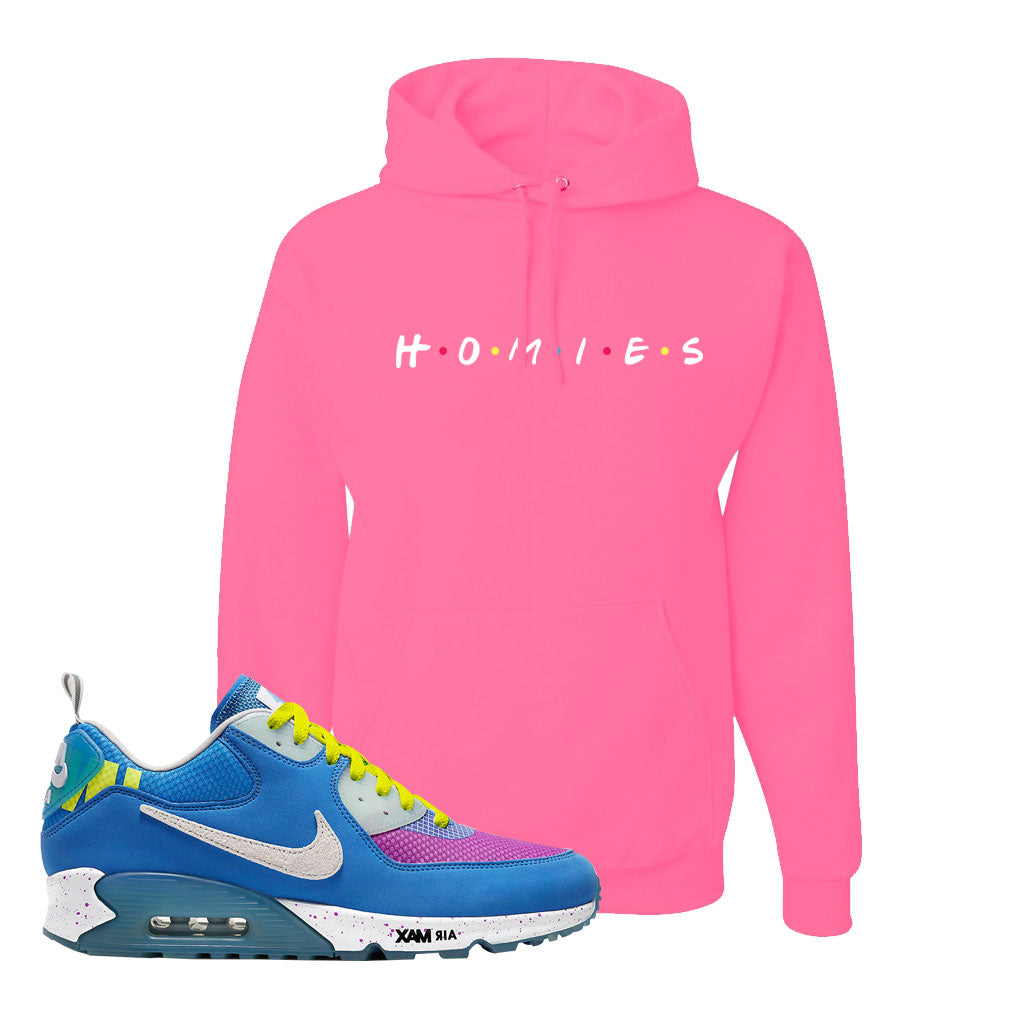 hot pink nike pullover