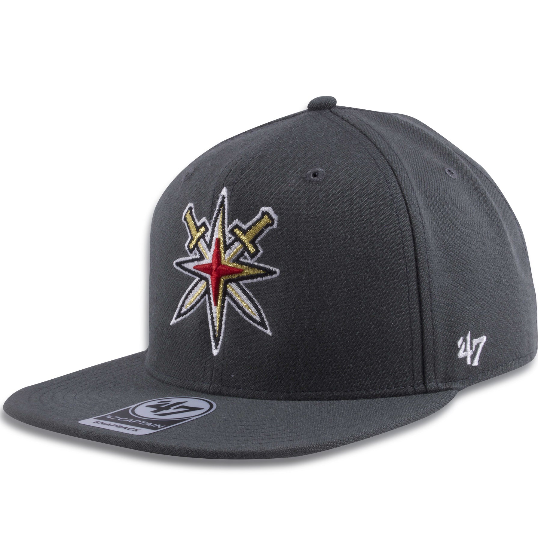 Las Vegas Golden Knights Swordsand Star Gray Adjustable ...