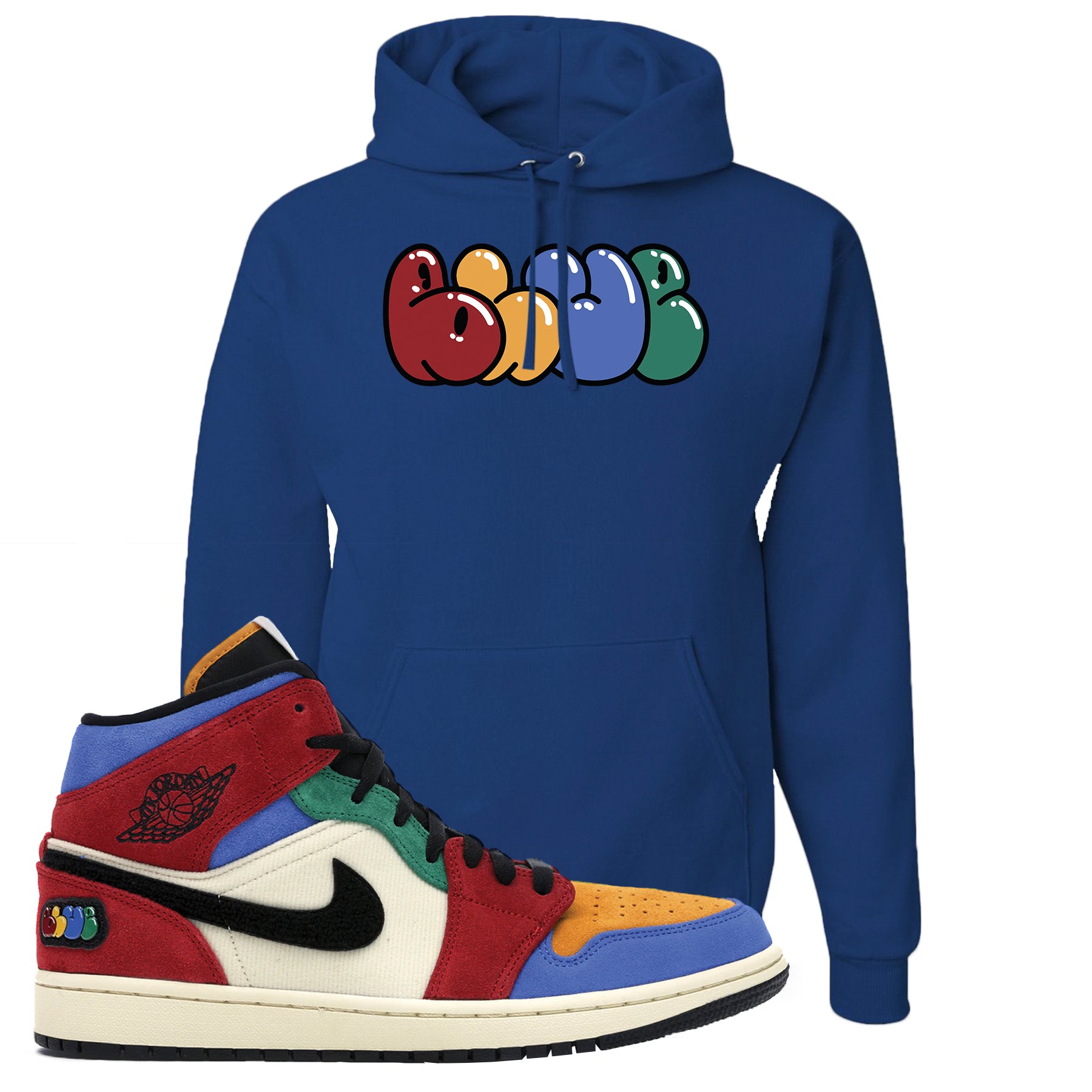 jordan blue sweatshirt