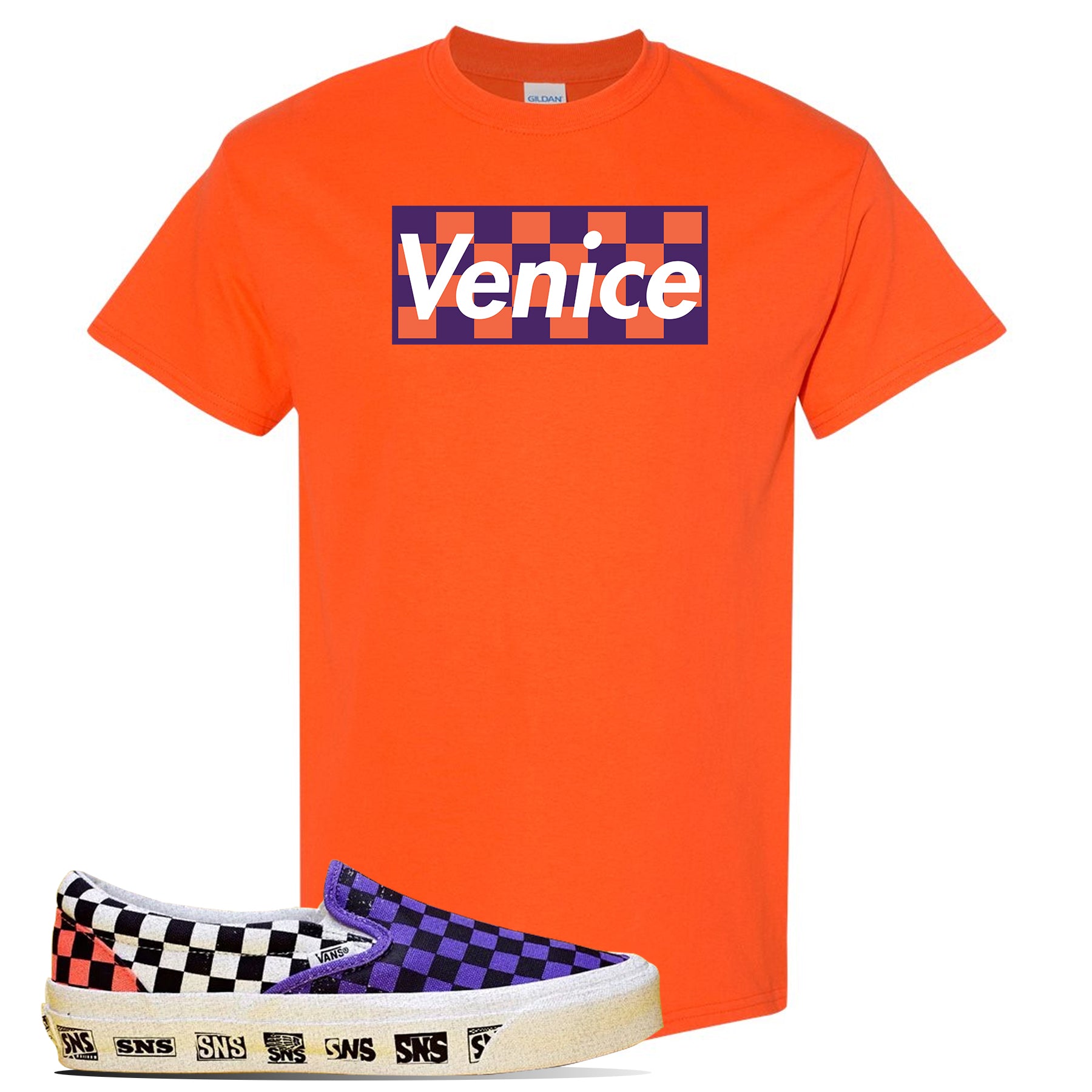 orange vans shirt