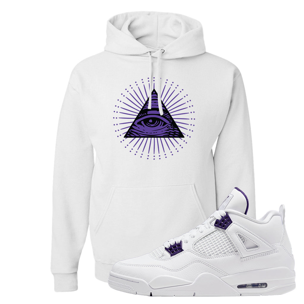 purple and white jordan hoodie