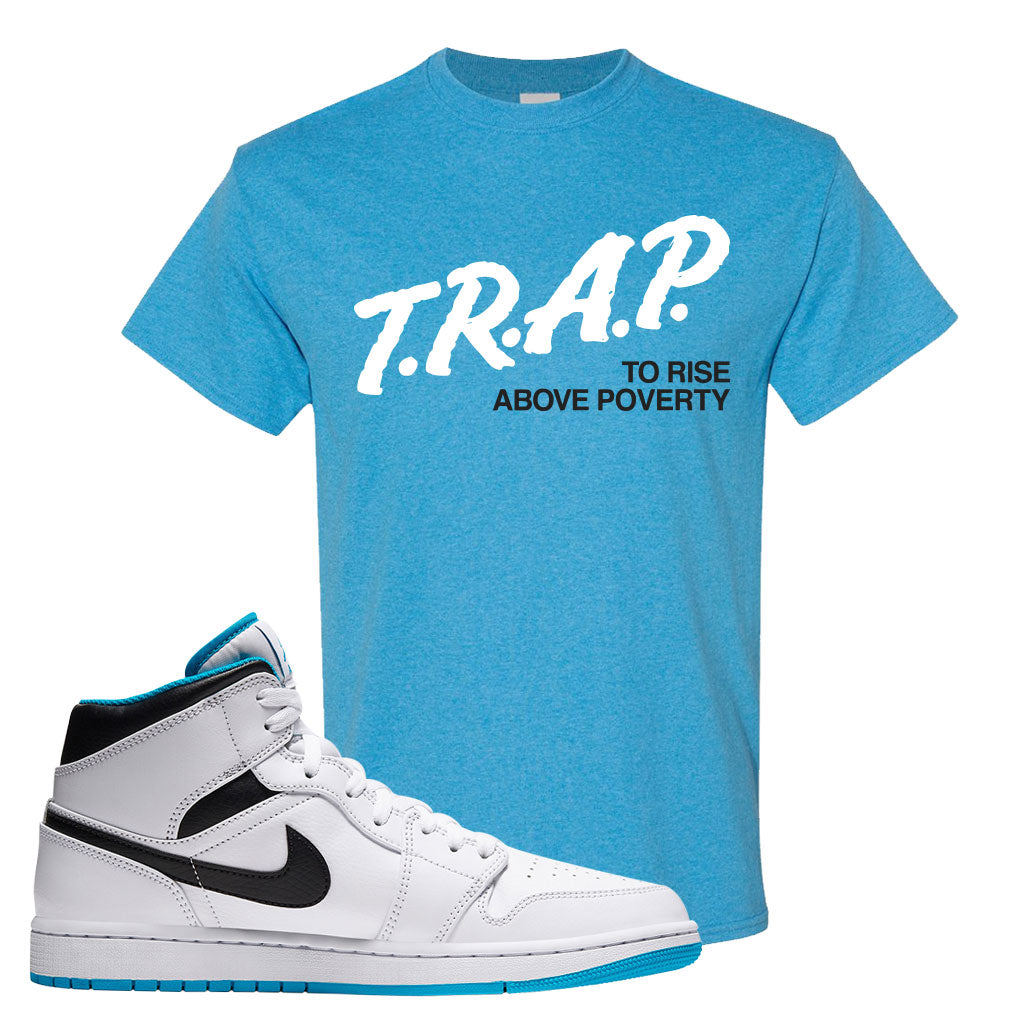 laser blue jordan 1 shirt