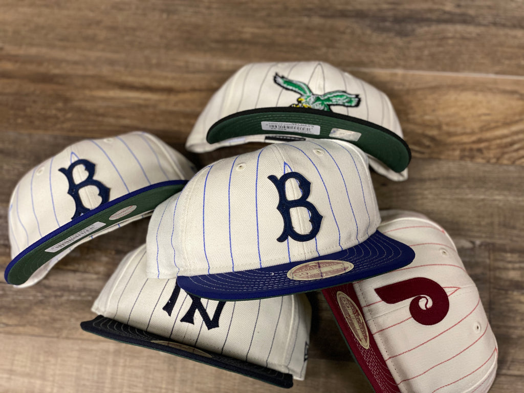 brooklyn dodgers pinstripe hat