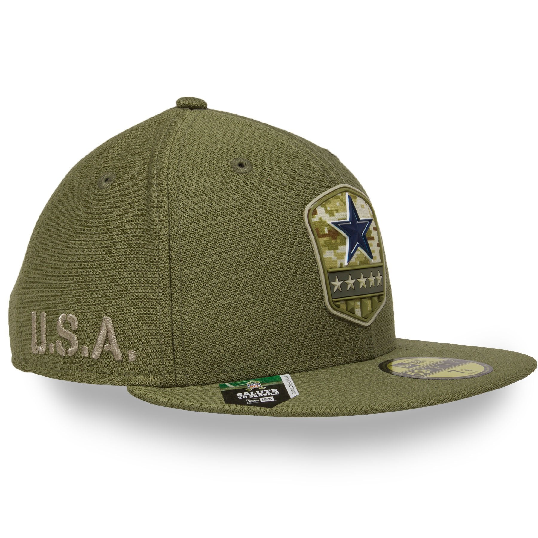 Cowboys Fitted Hat Dallas Cowboys 2019 Salute To Service Fitted Cap