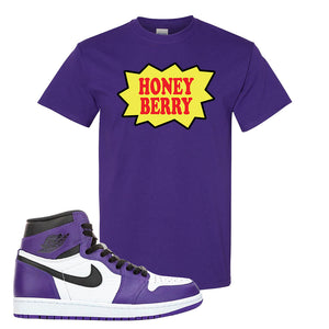 green and purple jordan 1 shirt