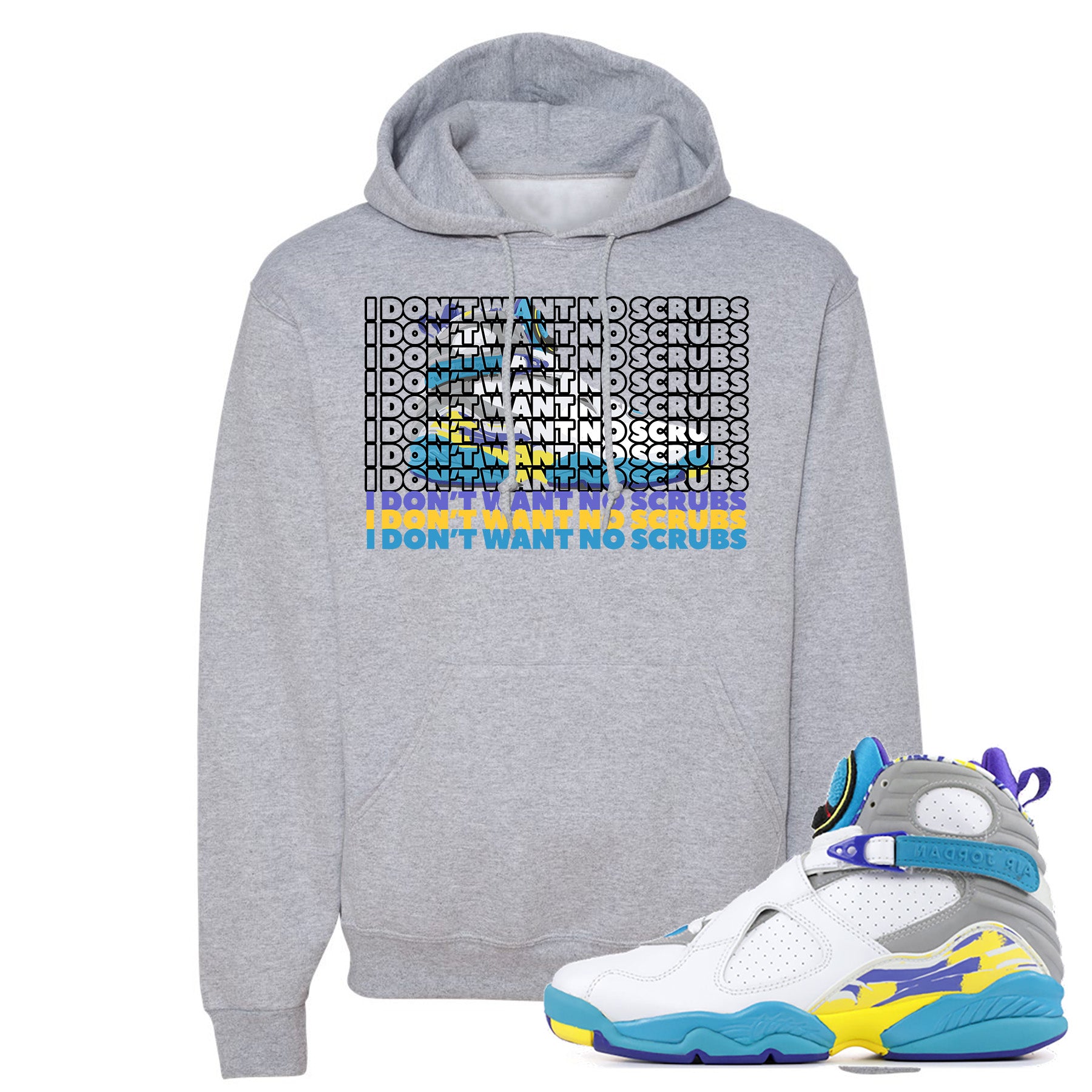 jordan aqua 8 hoodie