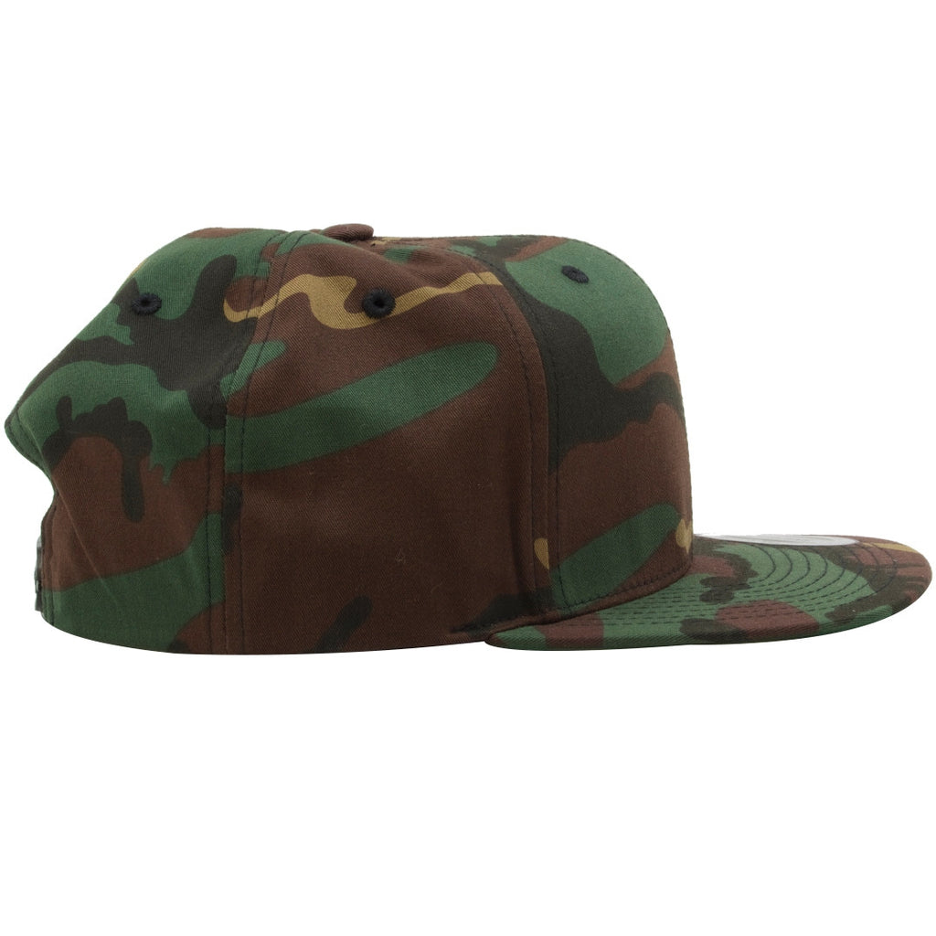 Blank Camouflage Adjustable Snapback | Plain Camo Snapback Hat – Cap Swag