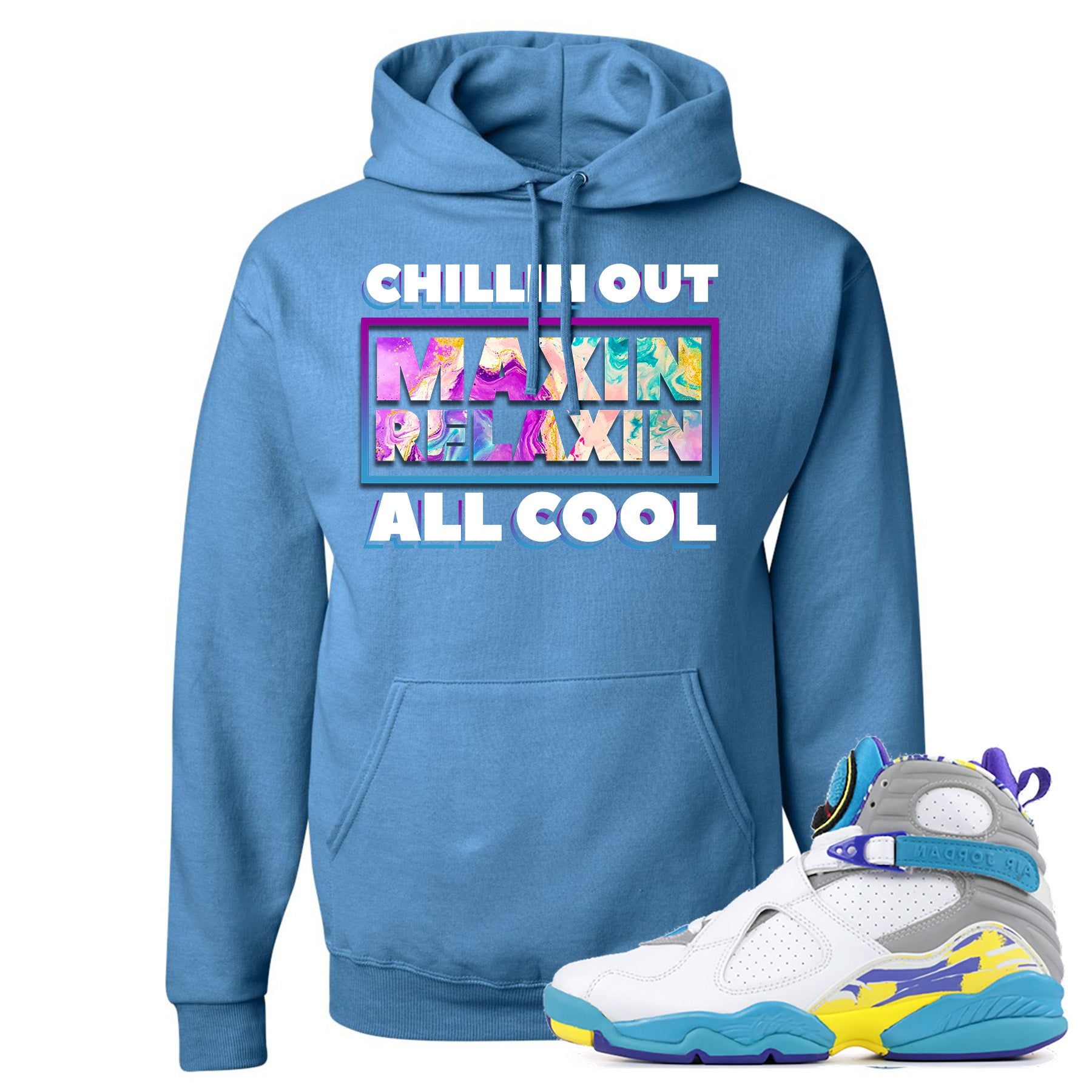 jordan aqua 8 hoodie