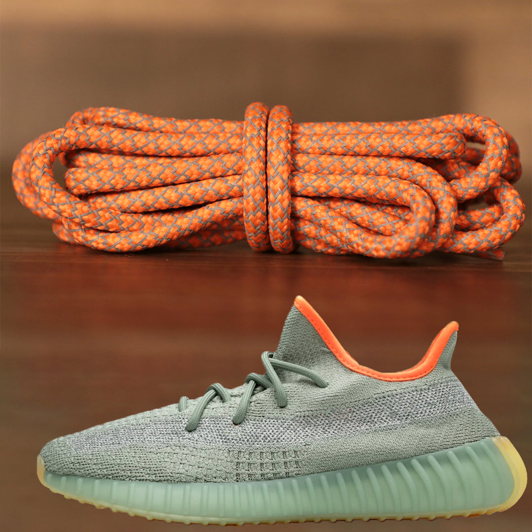 neon laces yeezy