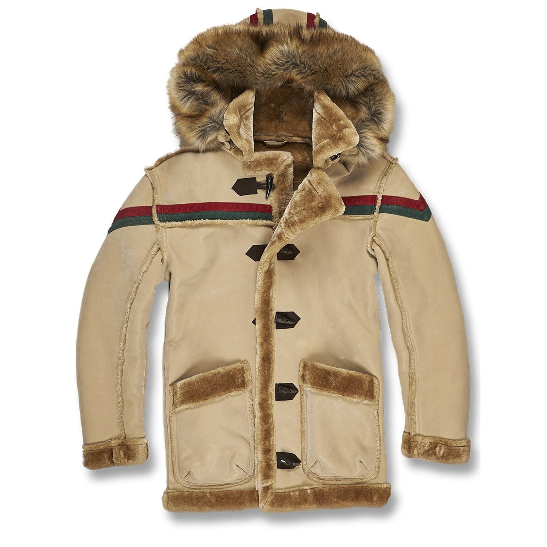 gucci jacket with fur hood