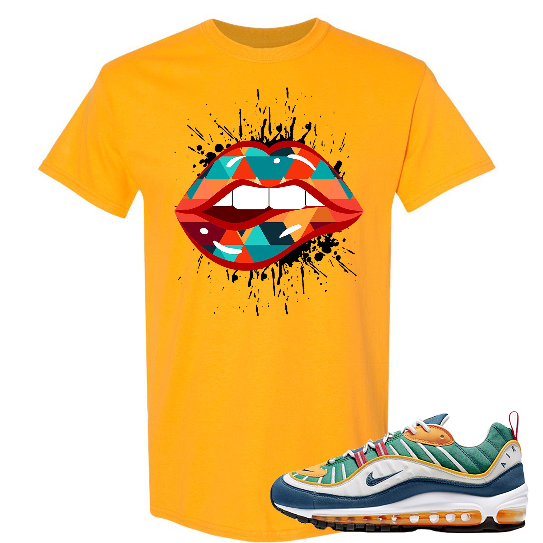 yellow air max shirt