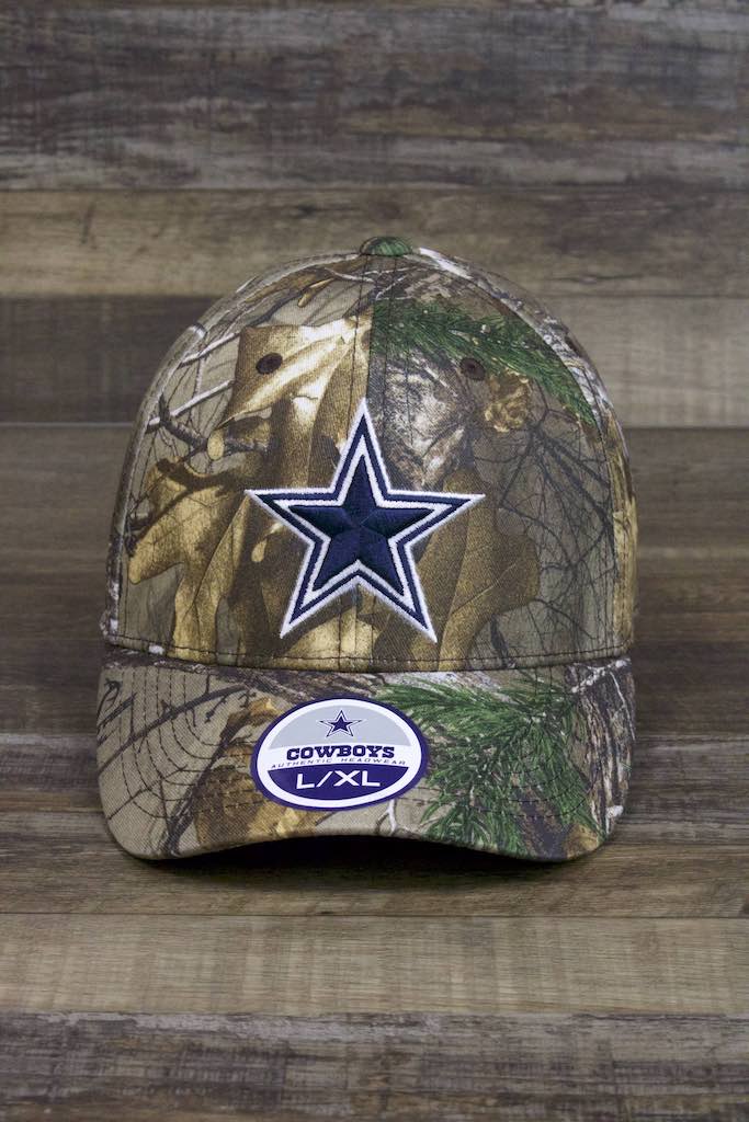 dallas cowboys camo cap