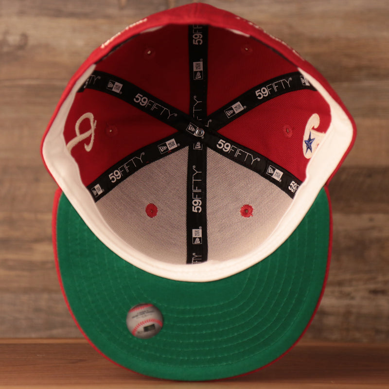 Philadelphia Phillies Logo History Side Patch Fitted Hat | Phillies Re ...