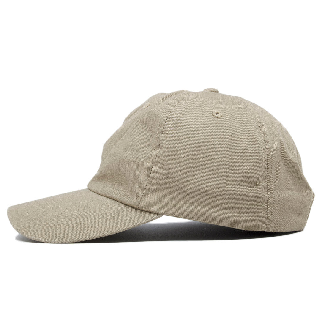 Blank Khaki Adjustable Dad Hat | Plain Khaki Ball Cap – Cap Swag