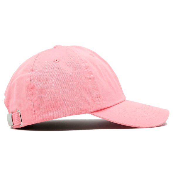 Plain Pink Adjustable Dad Hat | Logo-Free Baseball Cap for Embroidery ...