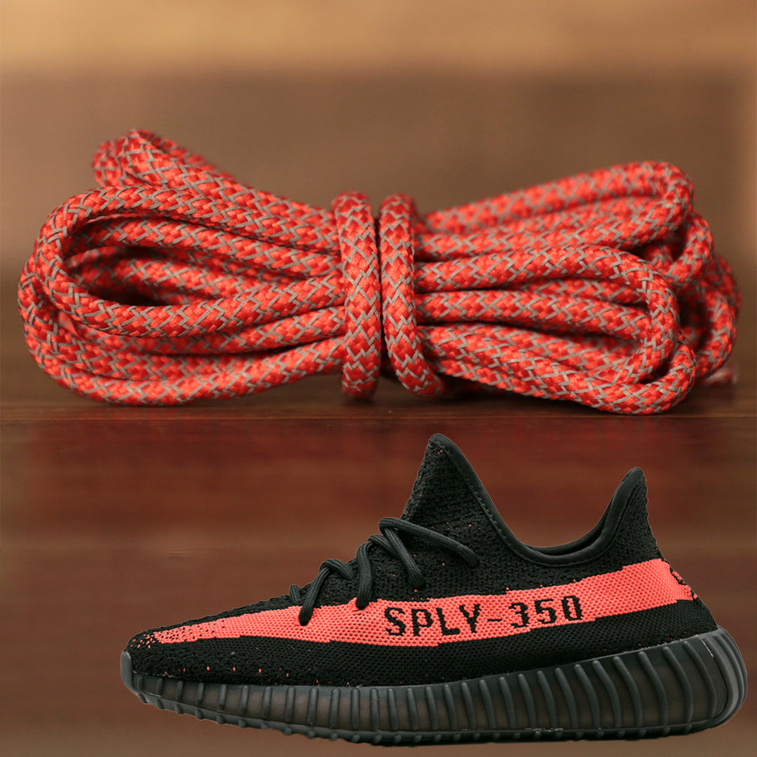 yeezy bred laces