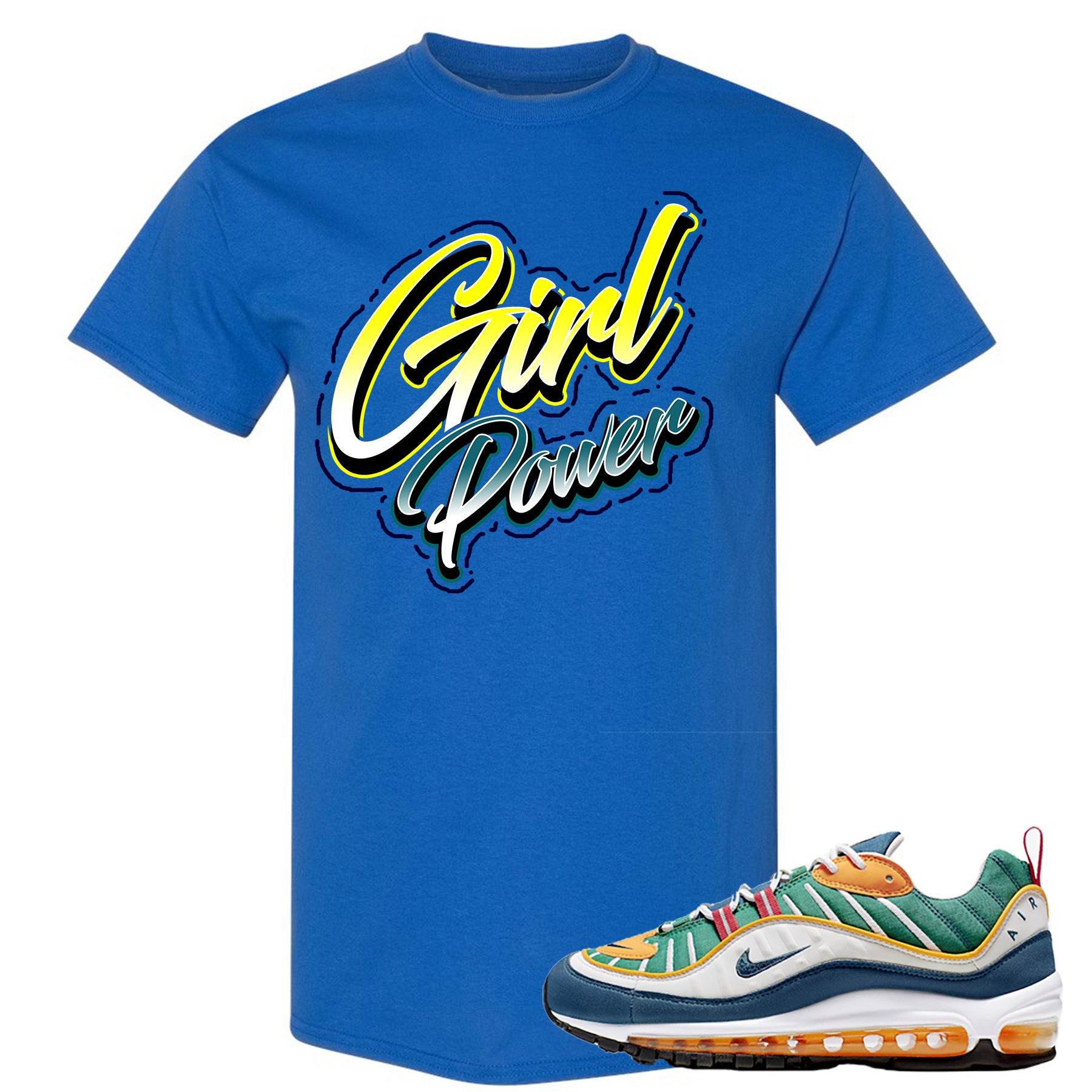 royal blue girl shirt