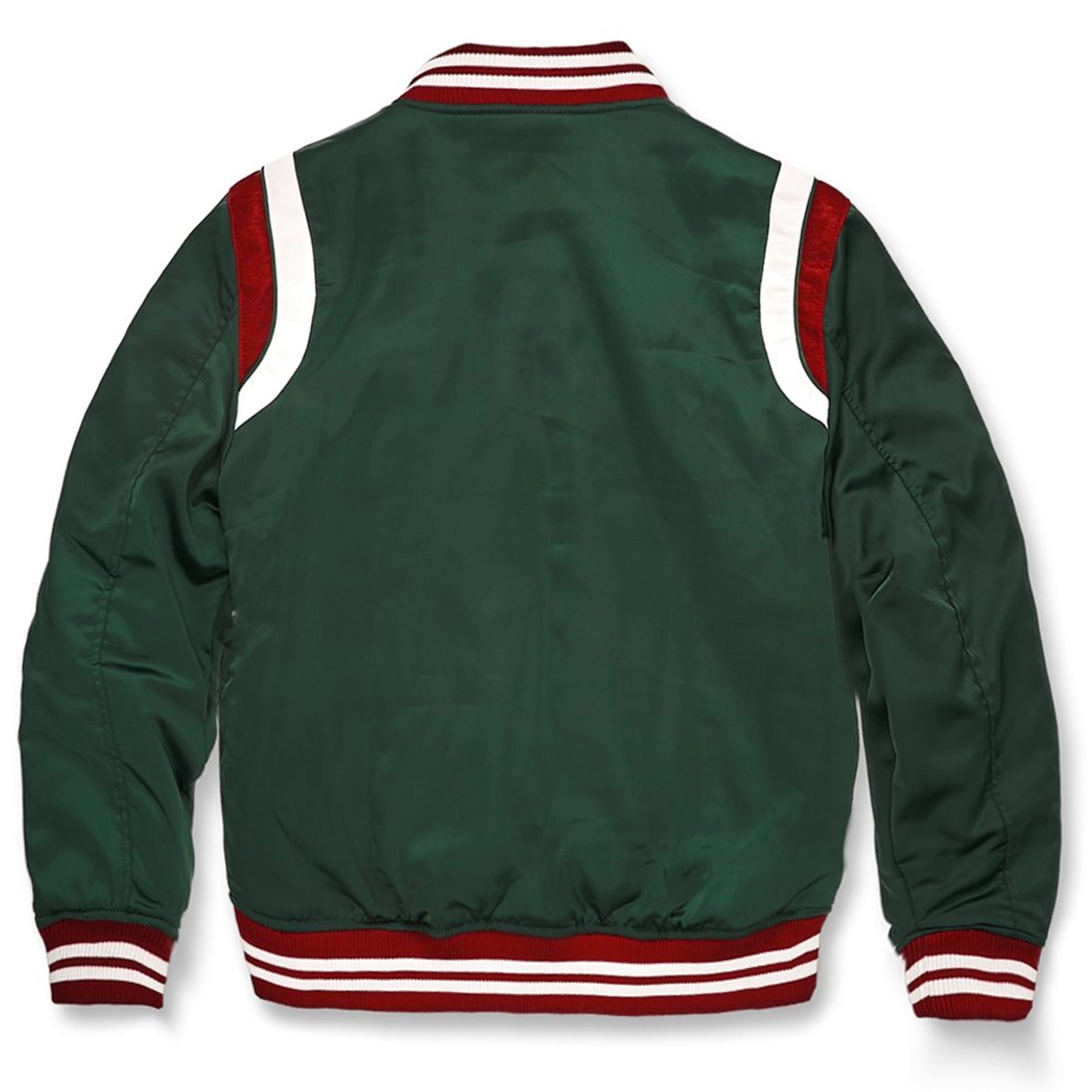 Varsity Jacket | Green Red White Luxury Colorway Varsity Jacket for em ...