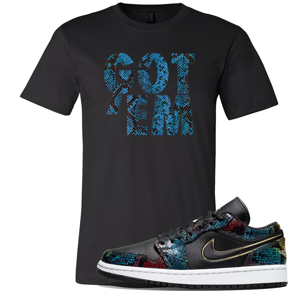 jordan 1 multicolor shirt