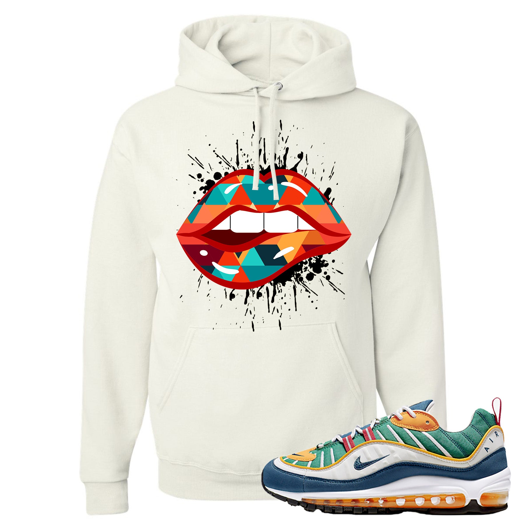 multi color nike sweatshirt