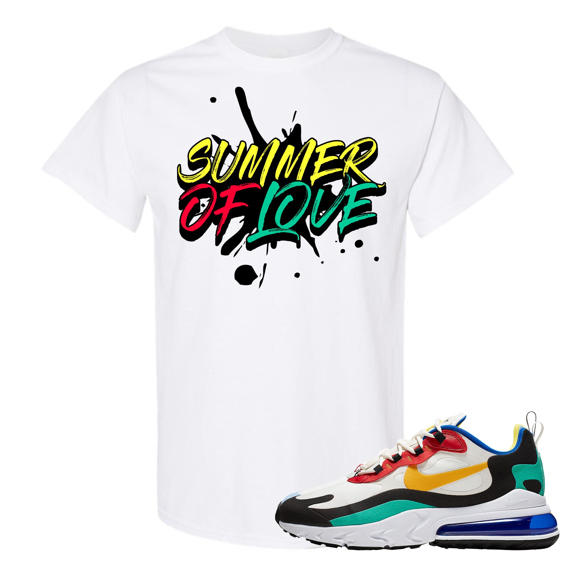 nike air max 270 react t shirt