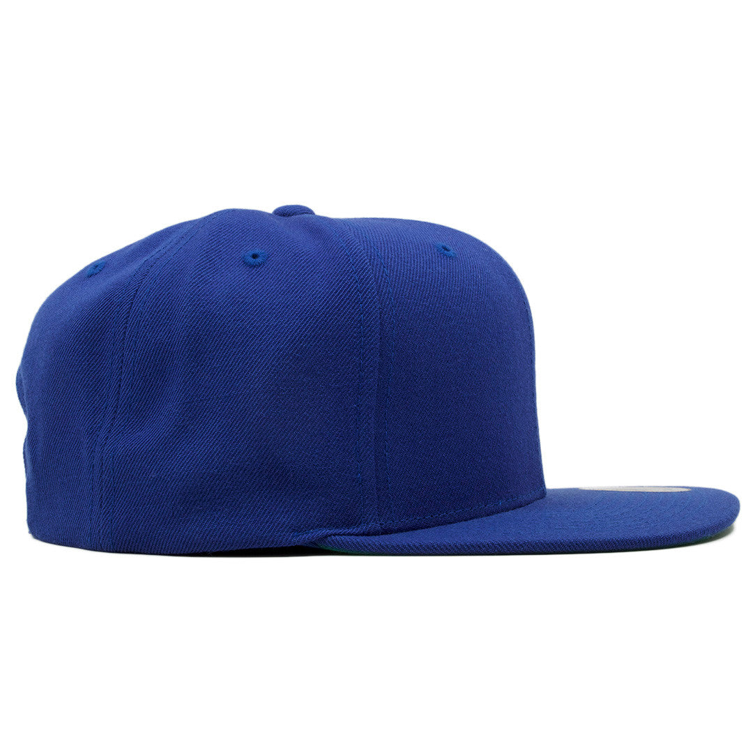 Blank Blue Adjustable Snapback | Plain Blue Snapback Hat – Cap Swag