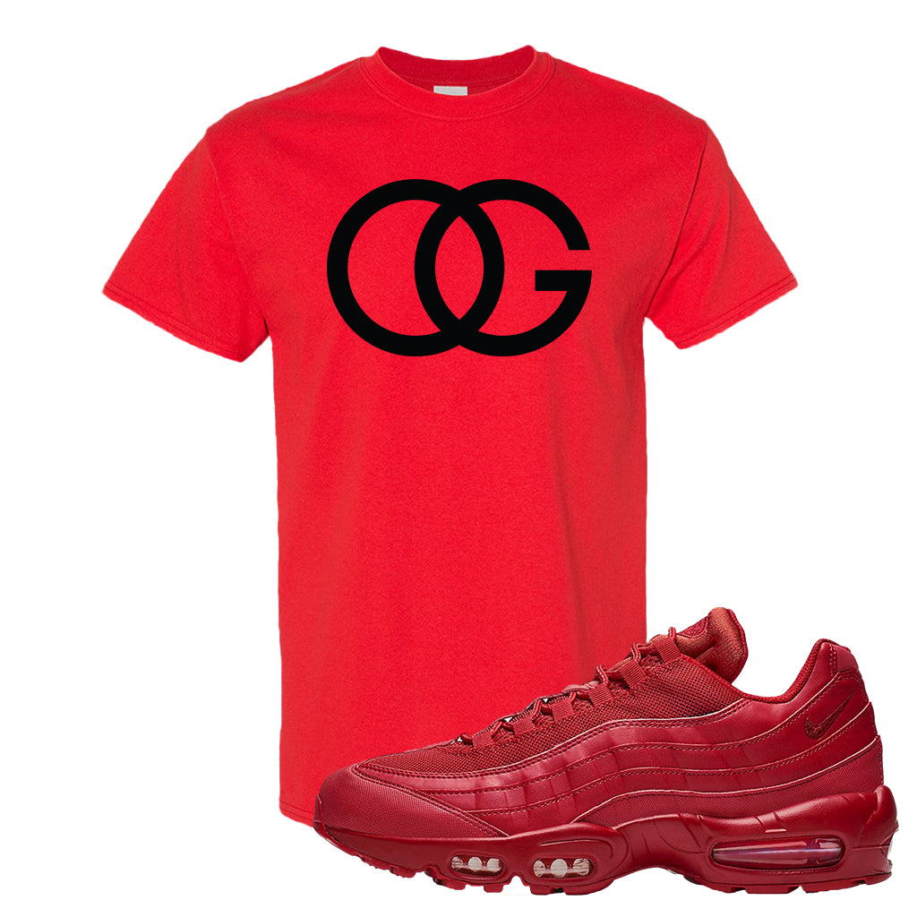 nike air red shirt