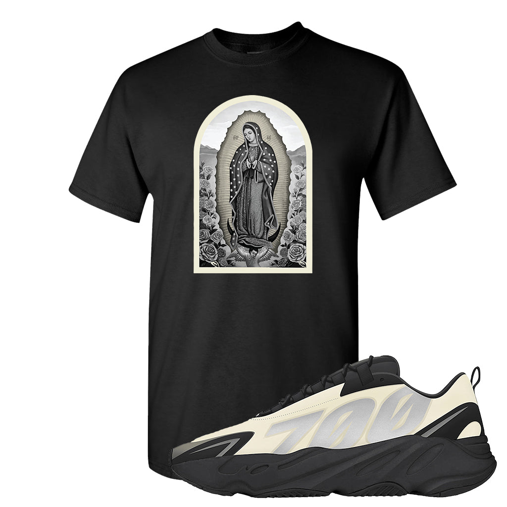 virgin mary in a raiders jersey