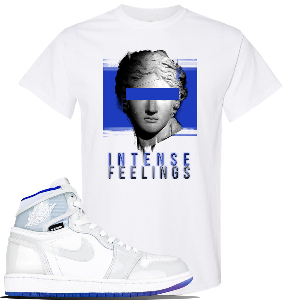 jordan 1 racer blue shirt