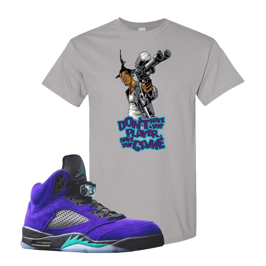 jordan 5 alternate grape apparel