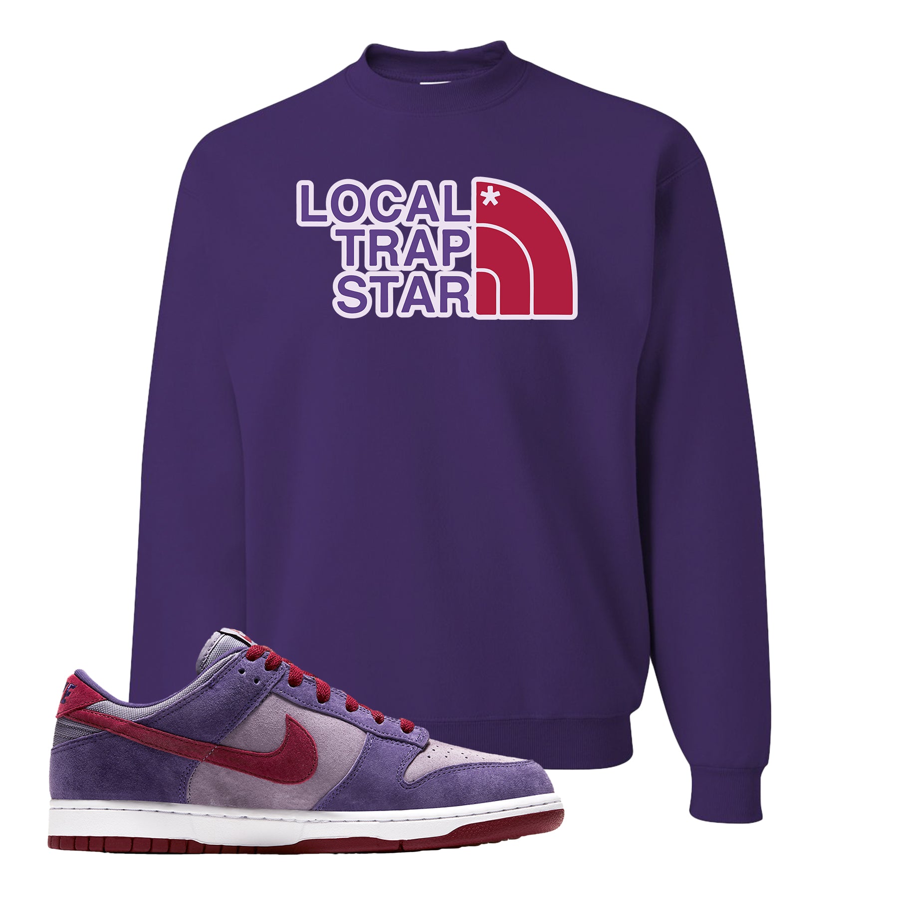 nike plum sweatshirt