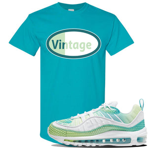 air max 98 spirit teal shirt