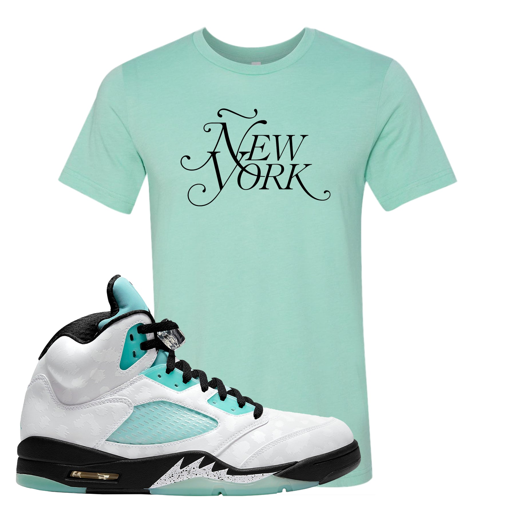 jordan 5 mint green