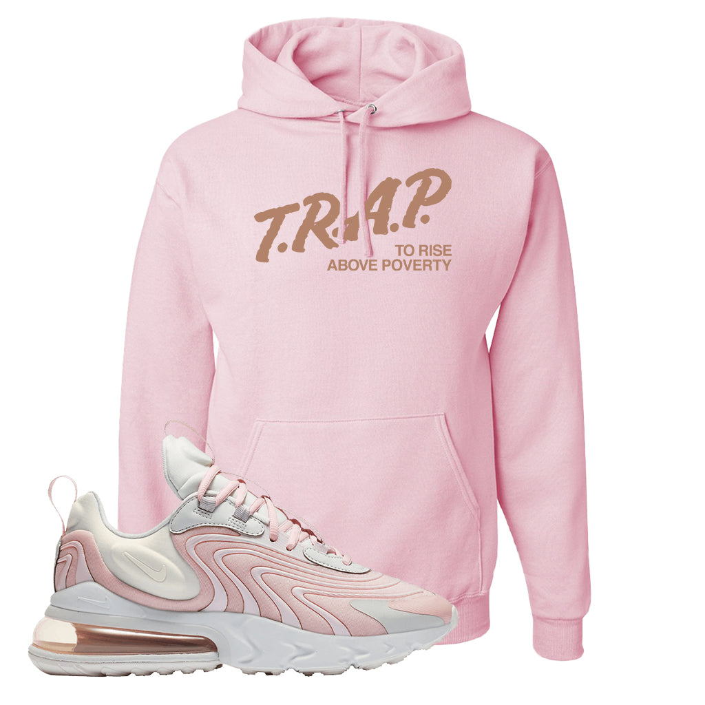 pink trap hoodie