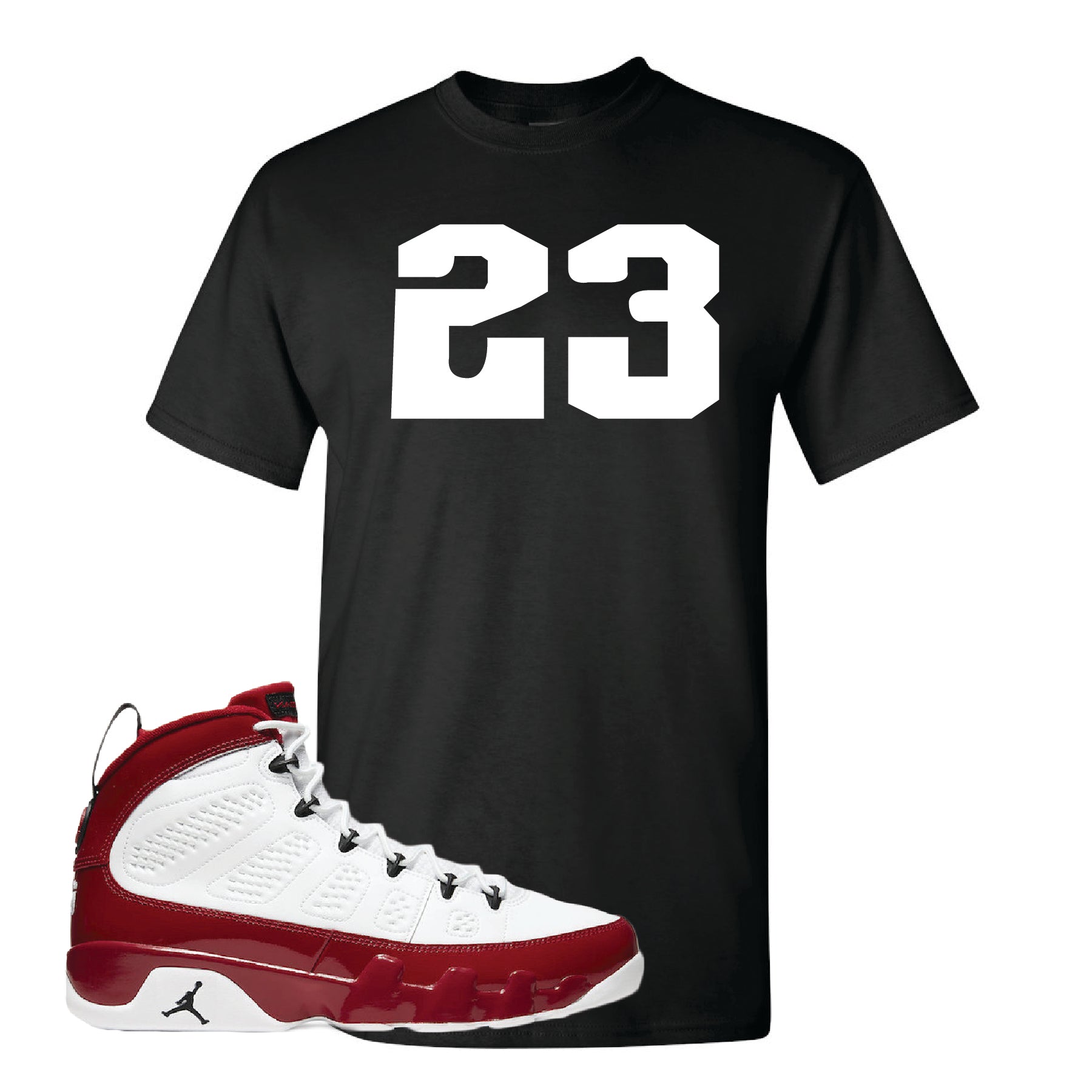 jordan 9 gym red shirt