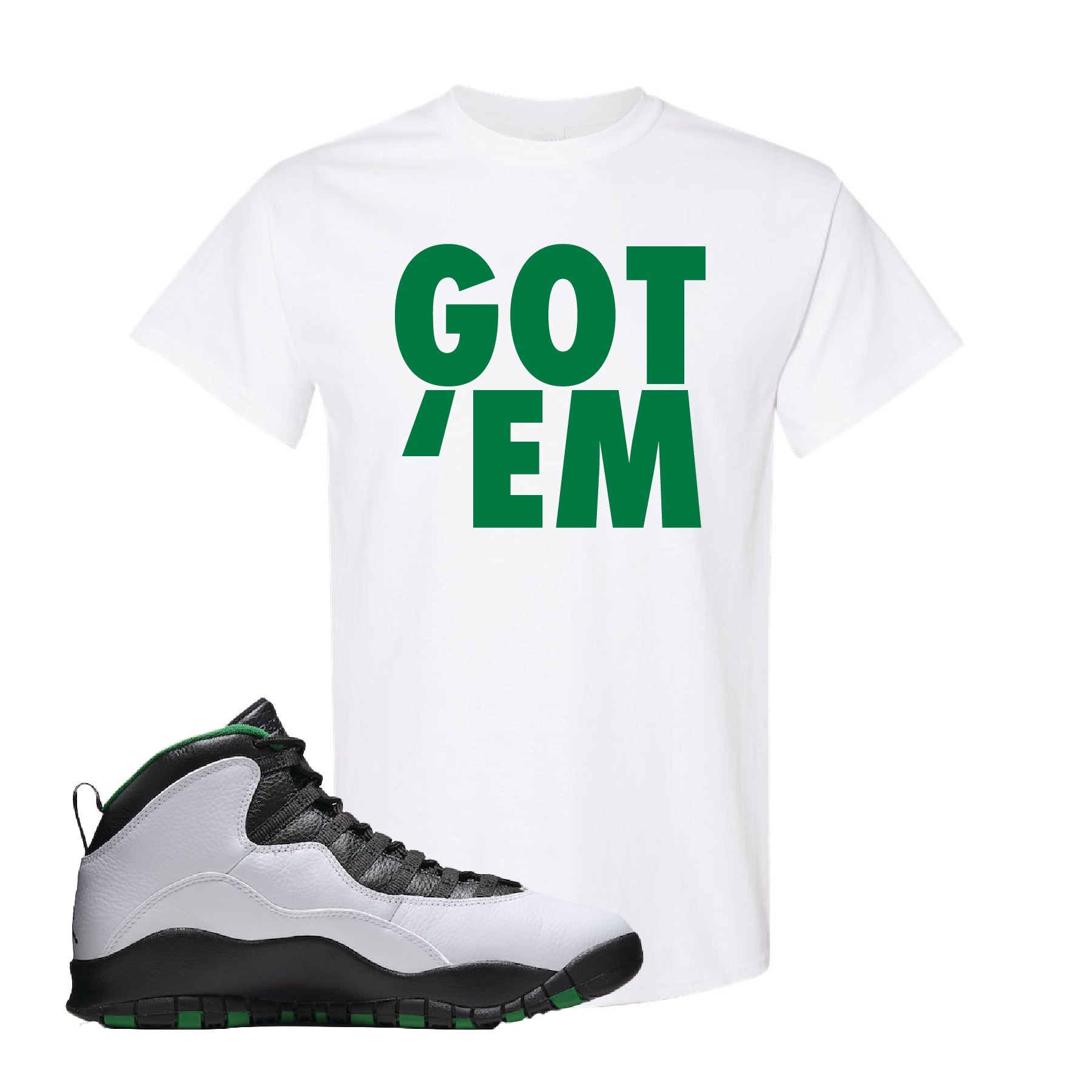 jordan 10 seattle shirt