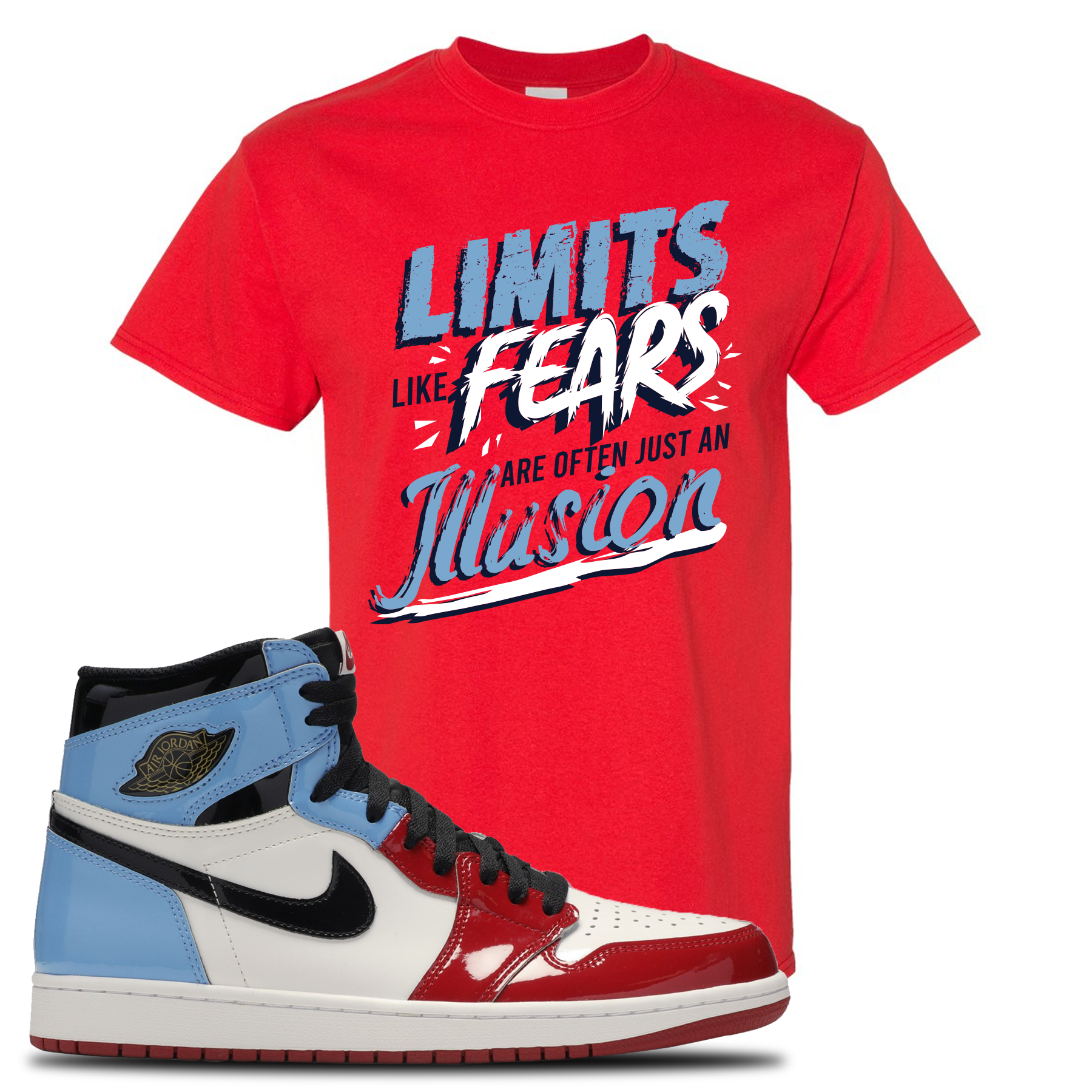 Air Jordan 1 Fearless Limits Red Made 