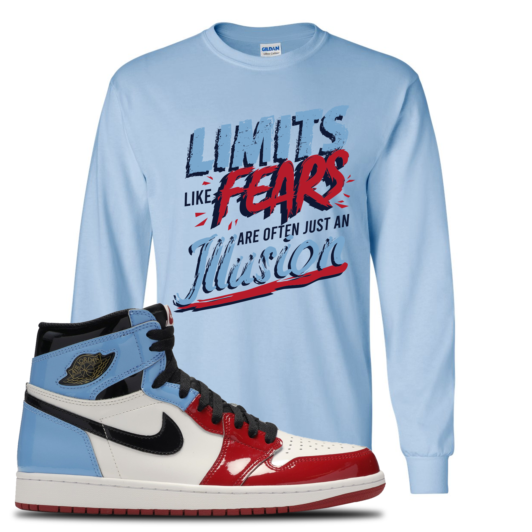 jordan 1 fearless matching shirt