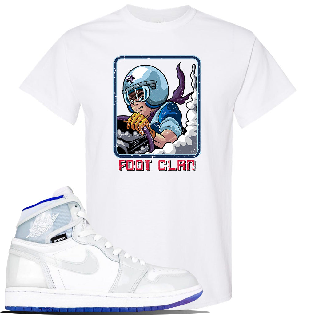 blue jordan 1 shirt