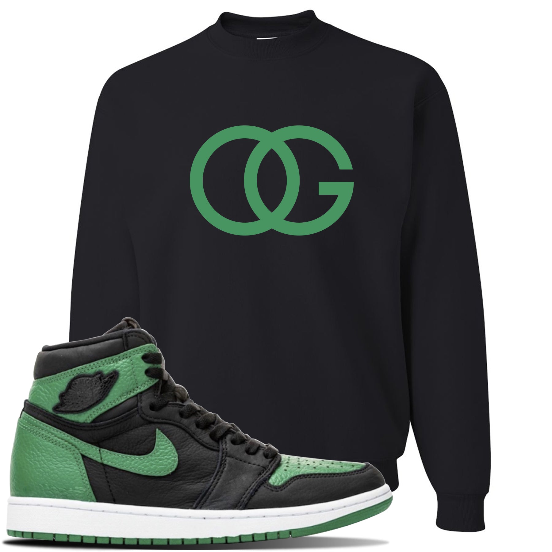 green jordan sweatshirt