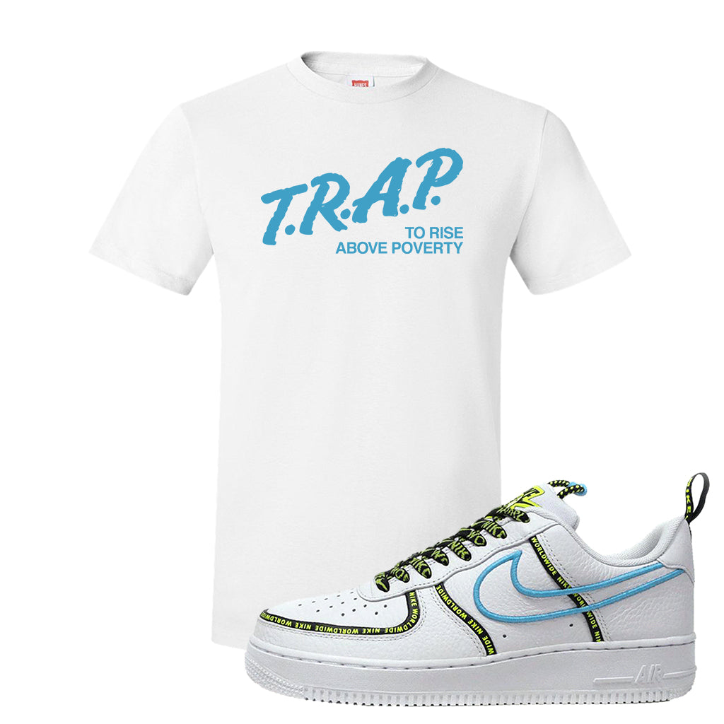 Air Force 1 07 Prm Worldwide Pack T Shirt White Trap To Rise Abo Cap Swag