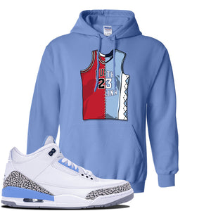 retro 3 unc clothing