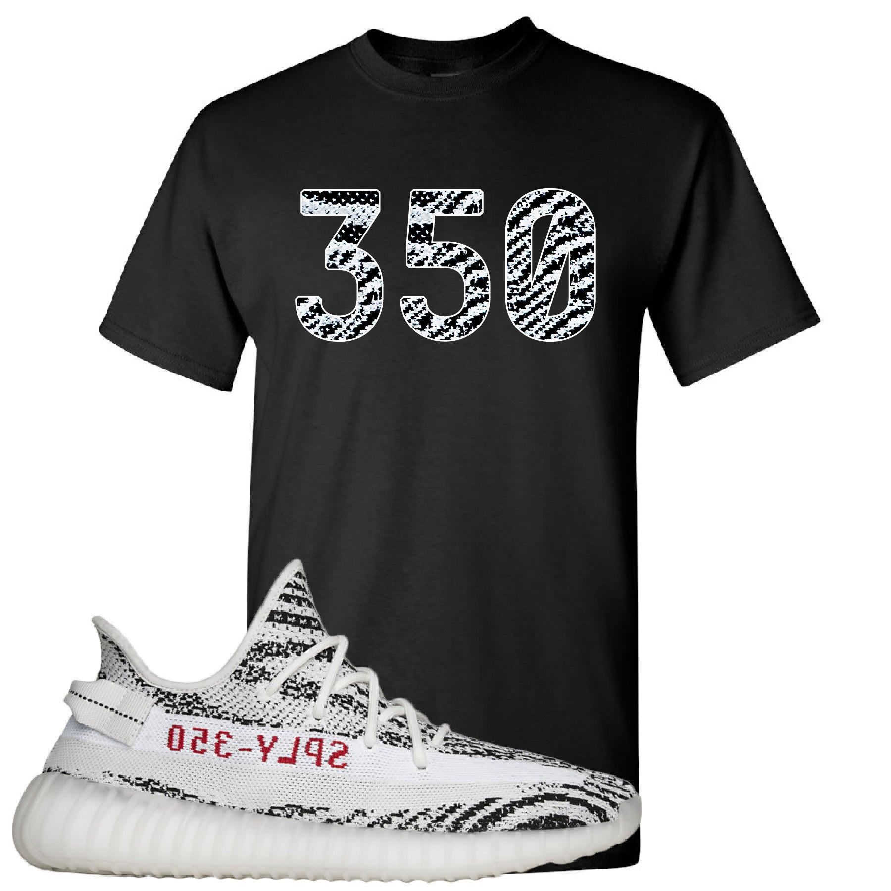 yeezy zebra t shirt