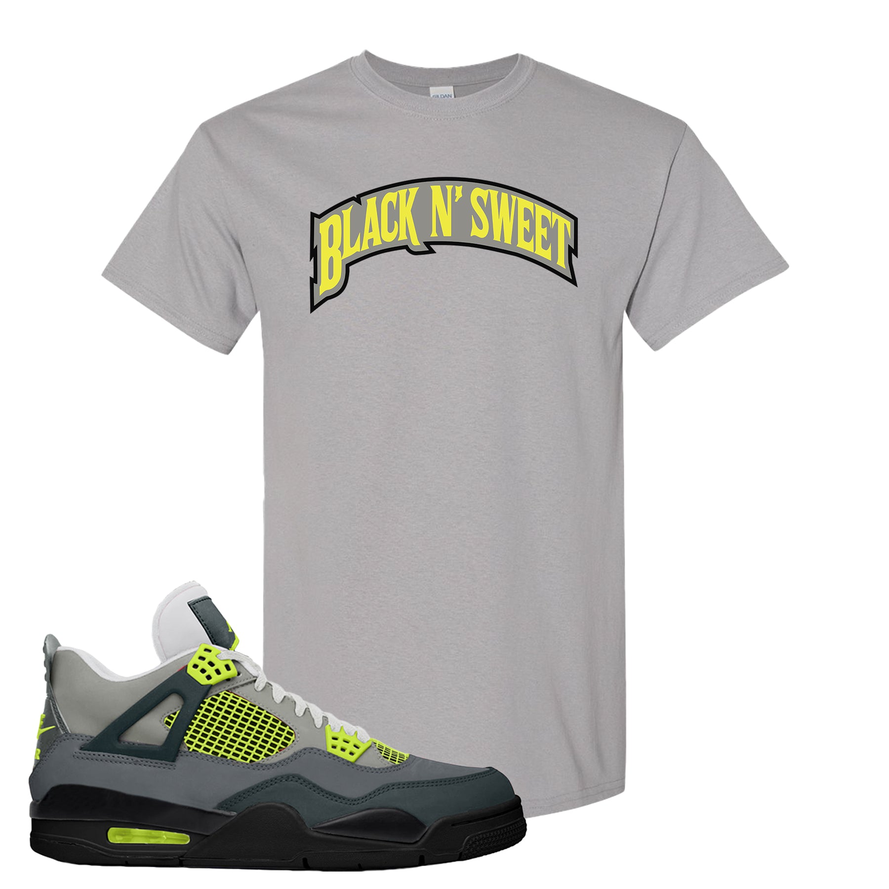 jordan 4 se neon shirt