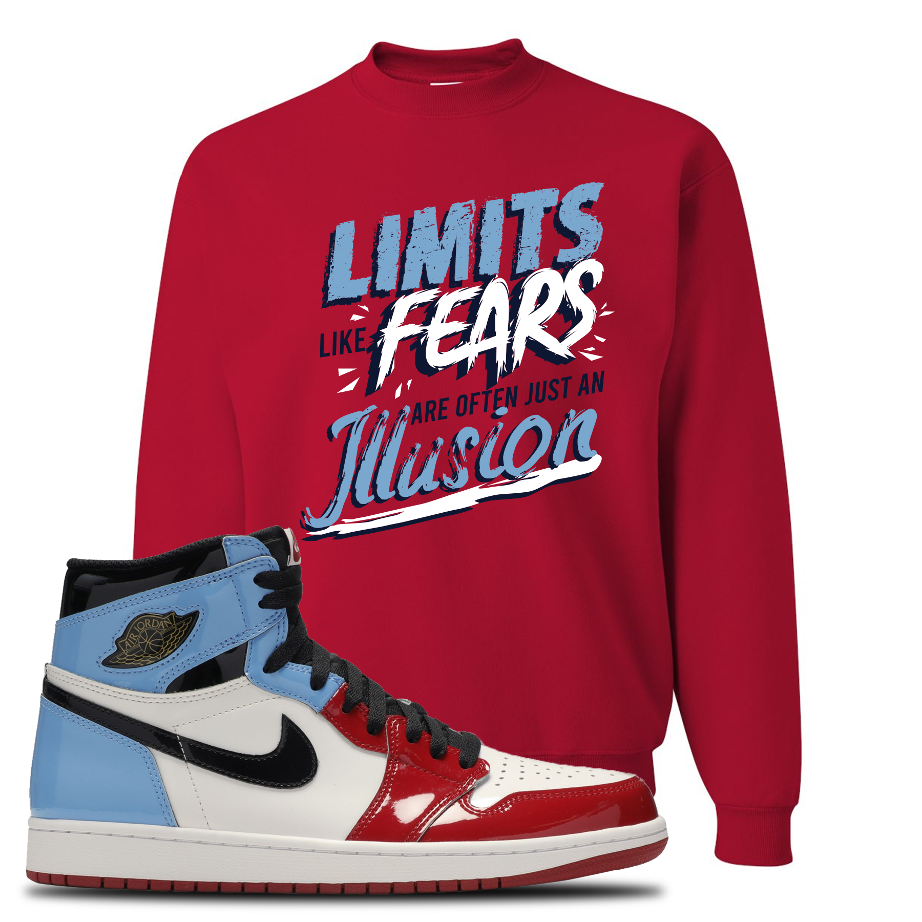 Air Jordan 1 Fearless Limits Red Made 
