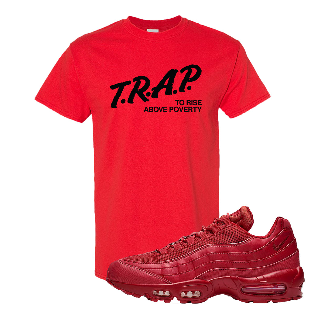 nike air red t shirt