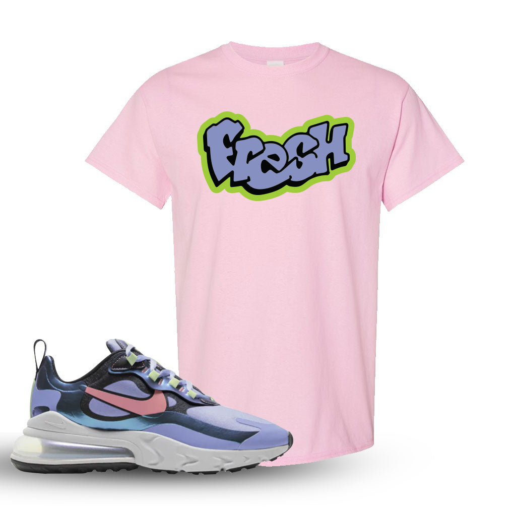 Air Max 270 React Wmns Light Thistle Sneaker Light Pink T Shirt Tees Cap Swag
